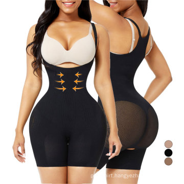 2021 tummy control high waist bodysuit body shapewear dress for women butt lifter body shaper